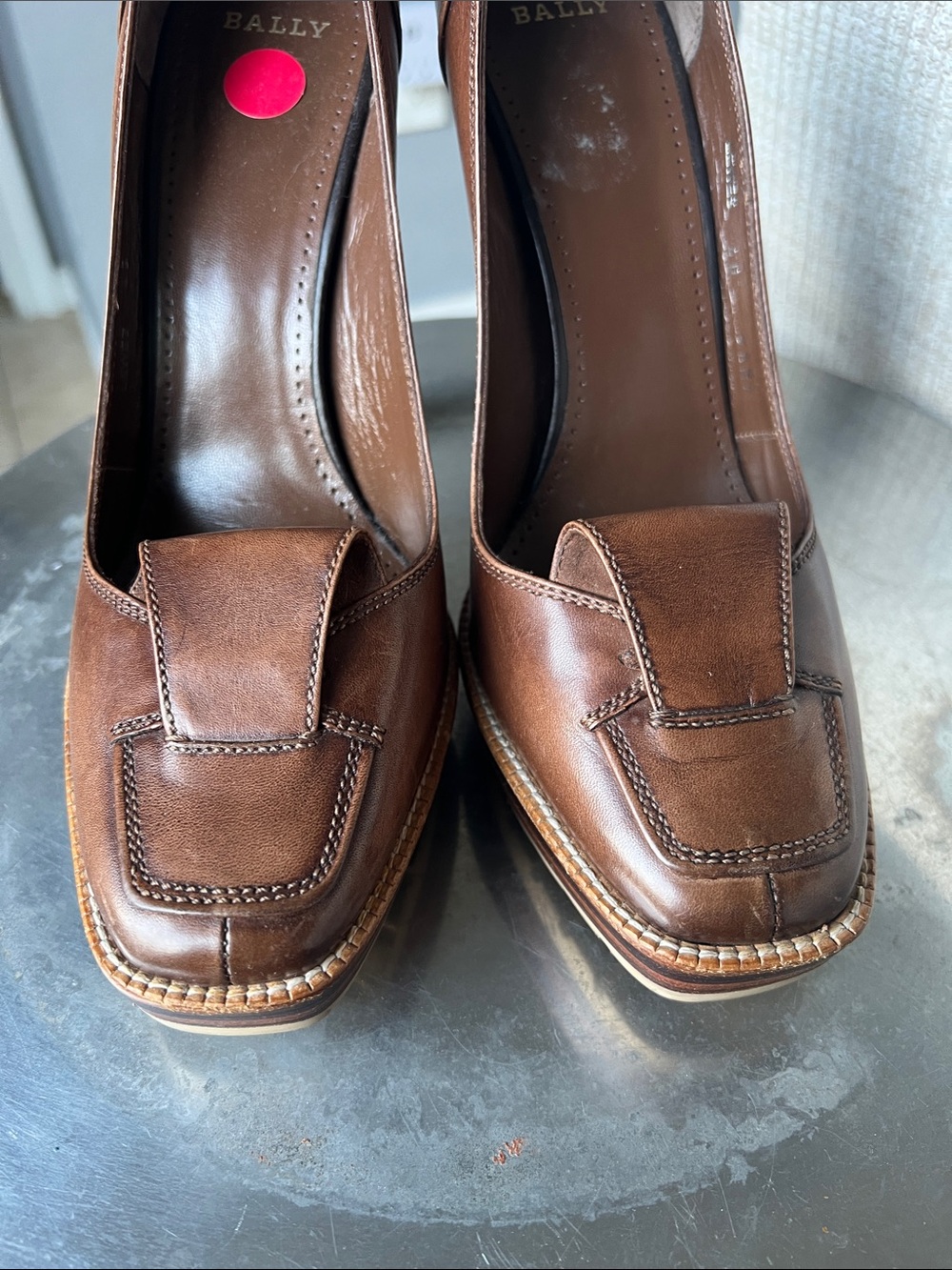 Bally Lewes Loafer-Style Heels - Picture 8 of 10